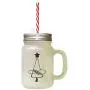 Arbre de Noël Style 5 Pots en Verre Froissé avec Pailles Arbre de Noël Style 5 Pots en Verre Froissé avec Pailles