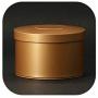 Small Round Sealed Metal Tea Cans Portable Coffee Candy Seasoning Storage Iron Box Home Kitchen Container,Gold