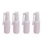 6er Set 360 Grad Drehhahn-Kunststoff-Sprühflaschen – Auffüllbare Kosmetik-Make-up-Parfüm-Lagerbehälter Gläser Gefäße Mit Nasenspray (Weiß) (30ml)