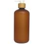 ASTRQLE 1PCS 250ml 8.5oz Empty Bamboo Pump Cream Bottles Makeup Cosmetic Bath Shower Toiletries Lotion Emulsion Bottle Travel Container