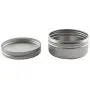 CTKcom 1-Ounce Metal Tins Screw Top Flat Aluminum Silver Slide Round Tin Containers For Lip Balm,Crafts,Cosmetic,Candles,Travel Storage Kit (Pack of 10) CTKcom 1-Ounce Metal Tins Screw Top Flat Aluminum Silver Slide Round Tin Containers For Lip Balm,Crafts,Cosmetic,Candles,Travel Storage Kit (Pack of 10)