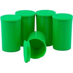 Pop Top Container by Emerald Mountain Supplier, Green, 19 Dram, 240 Pieces per Case