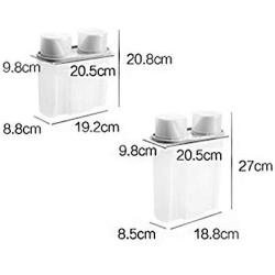 Kitchen storage box, plastic compartment, transparent food storage tank