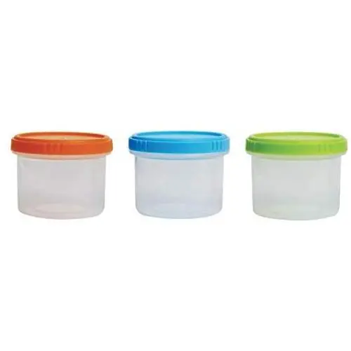 Excelsa Pack von 3 Runden Behältern, 150 ml