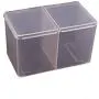 2 Colors Clear Compartments Holder Organizer Container Gel Polish Remover Cleaning Cotton Pad Swab Storage Box,pink 2 Colors Clear Compartments Holder Organizer Container Gel Polish Remover Cleaning Cotton Pad Swab Storage Box,pink