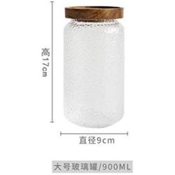 Sealed Canister Glass Jar Home Kitchen Coffee Sugar Tea Storage Bottles Jars Kitchen Accessories Glasses Sugar Cans With Lid L