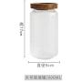 Sealed Canister Glass Jar Home Kitchen Coffee Sugar Tea Storage Bottles Jars Kitchen Accessories Glasses Sugar Cans With Lid L