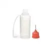 20ml Kunststoff 6 Farben Tropfflaschen mit Stahlnadel, Leerrohr, Dosierflasche, Kinderfest (20ml Rot Pack mit 5 Stück)