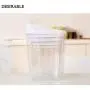 Bouteilles Transparentes en Plastique Alimentaire 5 Pièces – Conservation de Snacks, Céréales et Nourriture Fraîche Bouteilles Transparentes en Plastique Alimentaire 5 Pièces – Conservation de Snacks, Céréales et Nourriture Fraîche
