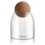 Creative Kitchen Transparent Storage Bottles For Bulk Products Jars With Lid Spices Sugar Tea Coffee Container Organizer Cans,T S