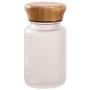 90Ml Mini Frosted Glass Sealed Storage Tank Kitchen Food Bottle Sealed Ceramic Storage Jar for Eating with Lid Bottle Coffee Tea