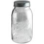 Ball Anniversary Edition Mason Jar, Quart 32 Ounce (Set of Four) With Chalkboard Labels - Replica of a 100-year-old design