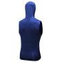 Winsummer Mens Casual Front-Zip Hooded Vest Coat Workout Sports Running Fitless Tank Tops