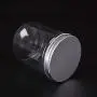 BESTONZON 10er Transparente Lebensmittelbehälter Runder Kunststoff-Aufbewahrungsbehälter für Küche, Pasta, Gewürze, 500ml