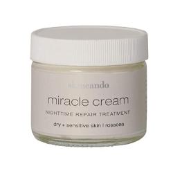 MIRACLE MOISTURIZER CREAM by Skincando 2 0z – All Natural - Organic - Intensive Moisturizer – Contains Organic Apricot Kernel Oil –- Grapefruit Seed Extract – Lavender Essential Oil – Spearmint Oil