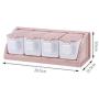Mini Spice Jars Flip plastic seasoning box set household combination