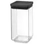 Brabantia 122385 Square Canister, Dark Grey Brabantia 122385 Square Canister, Dark Grey