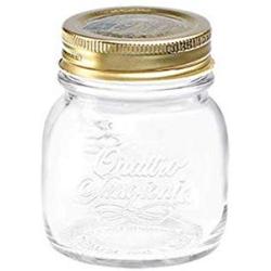 Bormioli Rocco Quattro Stagioni 4-Piece Canning Jar Set, Gift Boxed