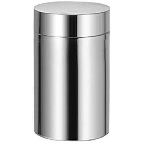 Stainless Steel Tea Can, Travel Thickened Sealed Storage Jar Container Anti Rust Kitchen Seasoning Box Smooth Portable Home