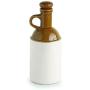 ExclusiveLane The Old Fashioned Hand Glazed Studio Pottery Ceramic Oil Bottle (1000 ML) (Handmade and Handcrafted In India)-Food Storage Containers and Jars with Lid Decorative Jars