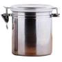 Stainless Steel Sealed Canister Tanks Coffee Bean Sugar Tea Storage Jar Bottle Kitchen Can Pot Metal Box Bowl,9 X 10.5Cm