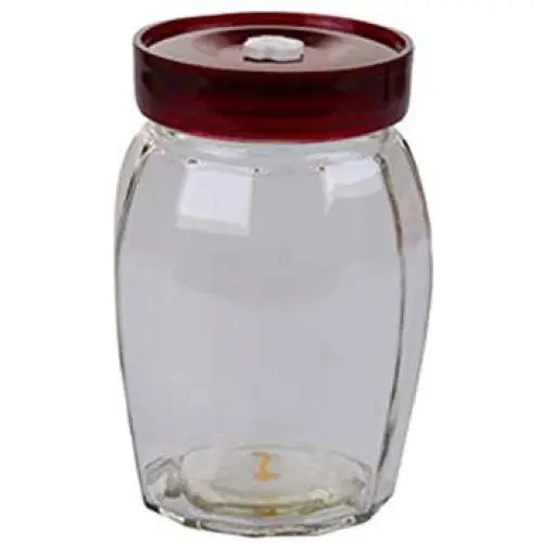 Bouteille de rangement en verre pour aliments, pot à confiture, cruet, réservoir de rangement pour grains, 1,2L, étanche, pour cuisine, transparent. Bouteille de rangement en verre pour aliments, pot à confiture, cruet, réservoir de rangement pour grains, 1,2L, étanche, pour cuisine, transparent.