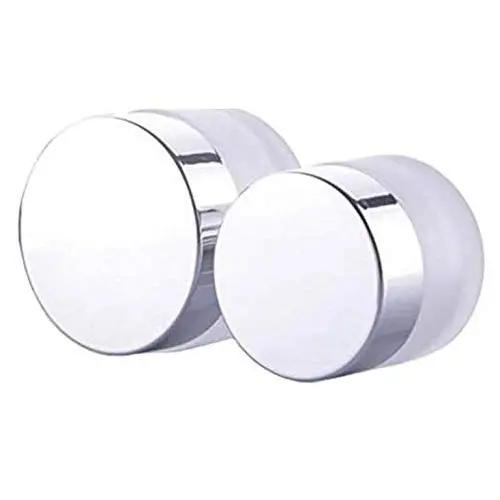 Bouteilles en verre rondes vides 2 pièces pour cosmétiques, pots, contenants, flacons, coffrets pour maquillage, crème, lotion, fard à paupières, poudre pour vernis, baume, ointment (50ML / 1.7oz) Bouteilles en verre rondes vides 2 pièces pour cosmétiques, pots, contenants, flacons, coffrets pour maquillage, crème, lotion, fard à paupières, poudre pour vernis, baume, ointment (50ML / 1.7oz)