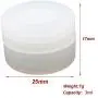 SZBS Silicone containers 3ml Clear Container For Dab Oil Non-stick Round Shape Concentrate Wax Storage Jars (50) SZBS Silicone containers 3ml Clear Container For Dab Oil Non-stick Round Shape Concentrate Wax Storage Jars (50)