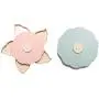 JUSTDOLIFE Creative 5-Section Rotary Flower Nut Serving Tray Candy Plate – Serviceteller mit Blume-Design für Süßigkeiten und Snacks