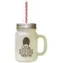 Brown Little Monsters Brush Their Teeth Frosted Glass Mason Jar With Straw Brown Little Monsters Brush Their Teeth Frosted Glass Mason Jar With Straw