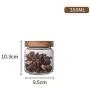 Bouteilles en verre à couvercle en bambou 350/650/950ml/1250ml/1550ml, contenants hermétiques pour grains, feuilles de thé, café, haricots, bonbons, nourriture. Bouteilles en verre à couvercle en bambou 350/650/950ml/1250ml/1550ml, contenants hermétiques pour grains, feuilles de thé, café, haricots, bonbons, nourriture.