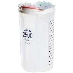 Hybei Food Storage Box, Petal Seal Transparent Plastic Cans Grains dry Food Storage box Transparent Storage Box (C)
