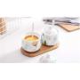 Mini Spice Jars Nordic household ceramic seasoning jar set kitchen supplies