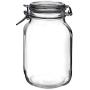 Bormioli Rocco Fido Jar 2L with Airtight Bail and Seal Closures