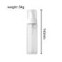 XINGZI 3Pcs 100ML 3.4oz Clear Plastic Foamer Bottle Foaming Dispenser Pump Bottles Travel Liquid Foaming Containers Vial Dispenser Jar Pot For Cosmetic Facial Cleanser Shampoo Hand Shower Gel