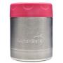 LunchBots Thermal 8 oz Triple Insulated Food Container - Hot 6 Hours or Cold 12 Hours - Leak Proof Thermos Soup Jar - All Stainless Interior - Pink