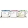 LQQGXLCondiment bottle, jar condiment storage box Spice jar, glass jar, seasoning box, spice storage box, food storage container with lid