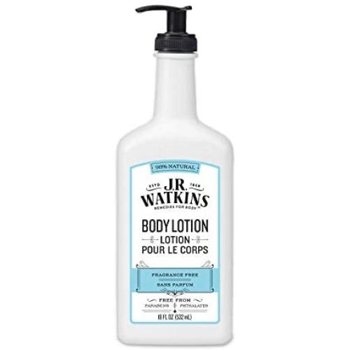 J.R. Watkins Natural Hand & Body Fragrance Free Calming Lotion (532 Ml), 1.2 Pound