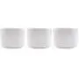 3PCS 250ml/Gram 8oz White Empty Refillable Plastic Cream Lotion Travel Packing Vial Bottles Pot Jars with PP Liner Makeup Storage Holder Container for Cosmetics Lip Balm Face Cream Ointments