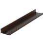 Shelf Organizer Kitchen Storage Spice Rack Decorative Wall Mount Single Oak Wood Shelf Holder Hanging Herb Jar Container Display Organizer For Pantry Living Room