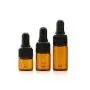 12PCS 3ML 0.1OZ Brown Empty Glass Dropper Bottles with Black Cap Essential Oil Storage Holder Small Sample Jar Refillable Portable Durable Cosmetic Container for Travel Daily Life 12PCS 3ML 0.1OZ Brown Empty Glass Dropper Bottles with Black Cap Essential Oil Storage Holder Small Sample Jar Refillable Portable Durable Cosmetic Container for Travel Daily Life