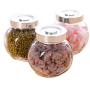 QIANZICAI Tea Cans, Red Persimmon Ceramic Storage Jars, Everything Goes Well, Creative Gifts, Gifts/Ornaments Tea Ceremony Accessories