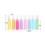 6PCS Plastic Refillable Empty Macaron Color Sample Pump Vial Bottle-Perfume Cosmetic Storage Container Makeup Emollient Cream Emulsion Lotion Toiletries Liquid Jar Pot(Color Random) (30ml/1oz)