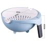 JUSTDOLIFE Kitchen Colander Multi-purpose Stackable Vegetable Strainer Bowl Washing Bowl