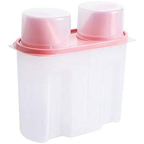 Kitchen storage box, plastic compartment, transparent food storage tank