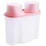 Kitchen storage box, plastic compartment, transparent food storage tank