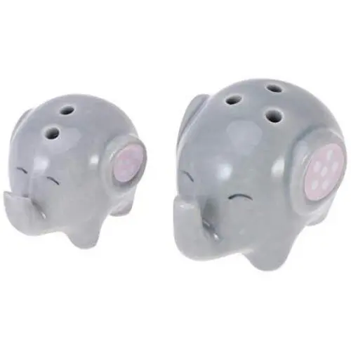 Épices, Sel et Poivre, 2 Pots de Condiment en Forme d'Éléphants Mignons pour la Cuisine Épices, Sel et Poivre, 2 Pots de Condiment en Forme d'Éléphants Mignons pour la Cuisine