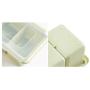 Mini Spice Jars Kitchen plastic flip four seasoning box seasoning box cruet