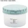 Platstic Transparent Food Storage Jar Round Sealed Tank Cereal Containers,Green,M Platstic Transparent Food Storage Jar Round Sealed Tank Cereal Containers,Green,M