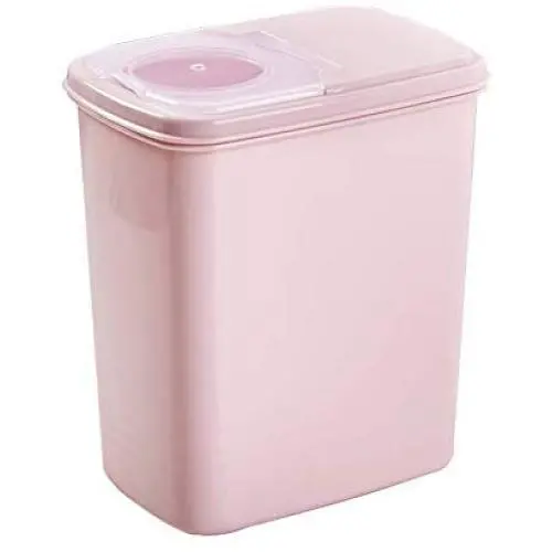 Réservoir de stockage de riz, seau à riz, boîte de rangement en plastique facile à nettoyer, 2,2L (2200ml) Réservoir de stockage de riz, seau à riz, boîte de rangement en plastique facile à nettoyer, 2,2L (2200ml)